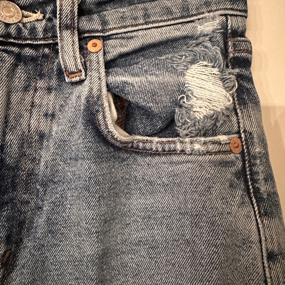 Citizen of Humanity Classic Blue Wide-Leg Jeans - size 23 - Picture 3 of 11